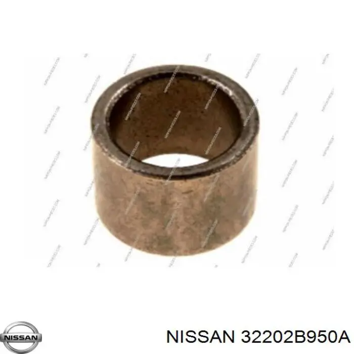 32202B950A Nissan cojinete guía, embrague