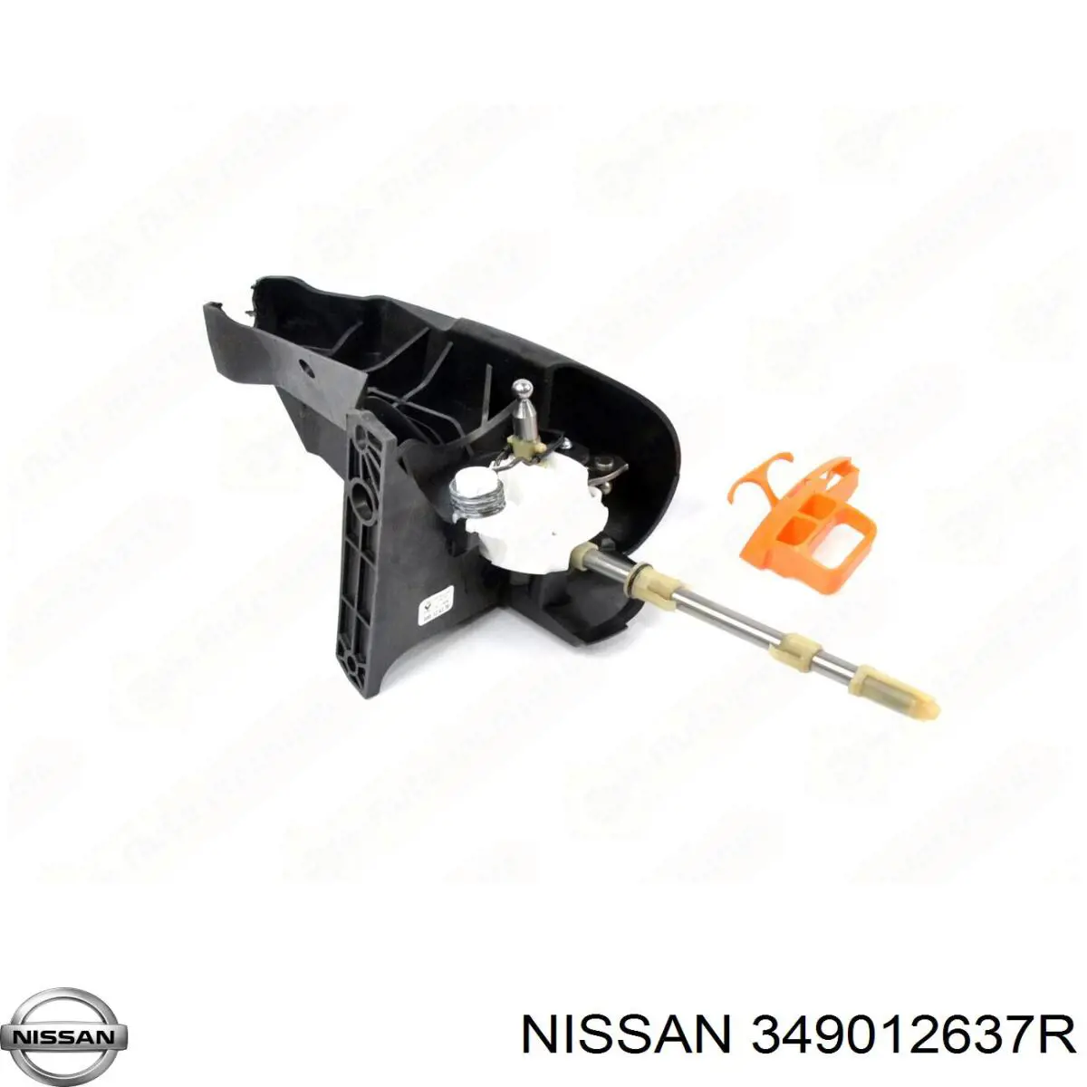 349012637R Nissan palanca selectora cambio de marcha