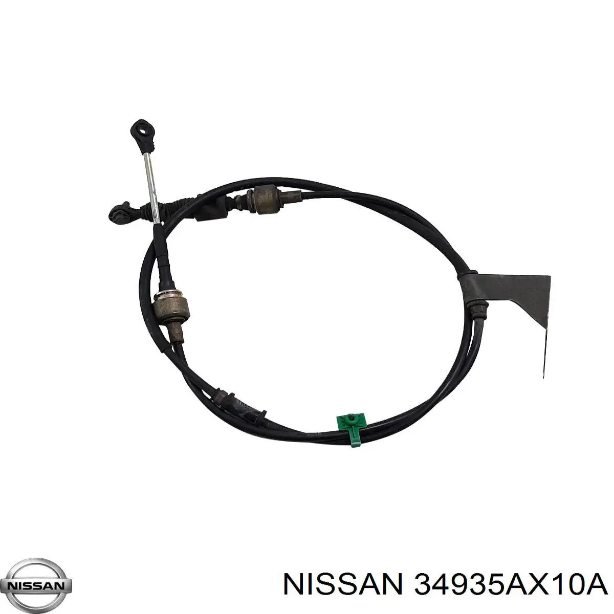 34935AX10A Nissan cable de accionamiento, caja de cambios, selectora