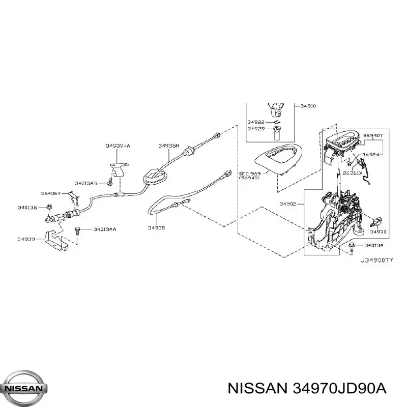  Solenoide De Transmision Automatica para Nissan Qashqai 1 