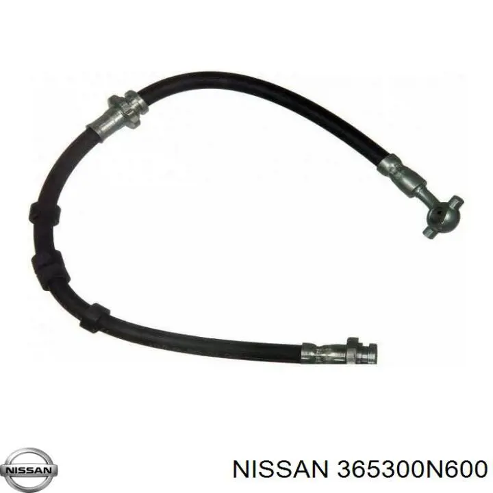 365300N600 Nissan cable de freno de mano trasero derecho