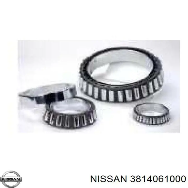 3814061000 Nissan cojinete de rueda trasero