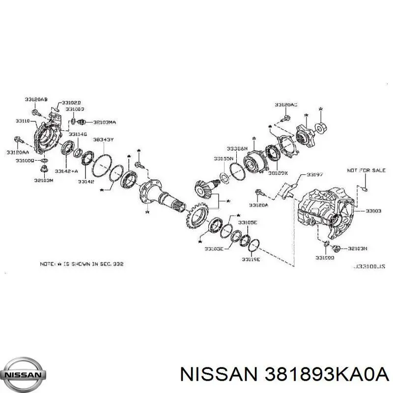 381893KA0A Nissan 