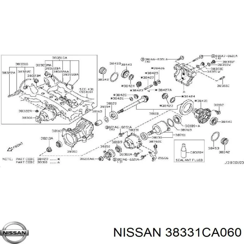  Acoplamiento De El Eje Trasero para Renault DUSTER 1 