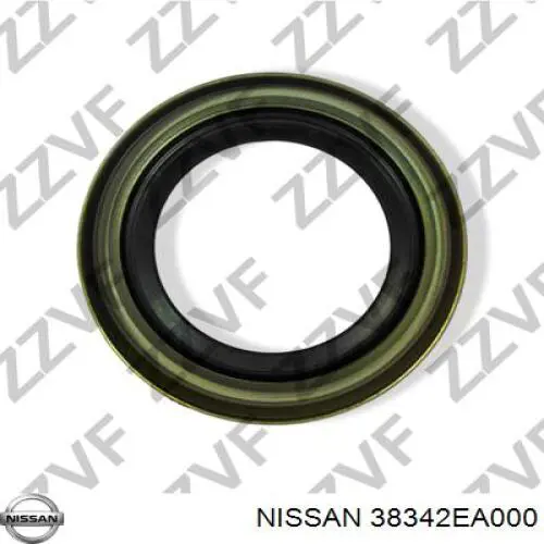  Anillo retén, diferencial eje delantero para Nissan Navara D40M