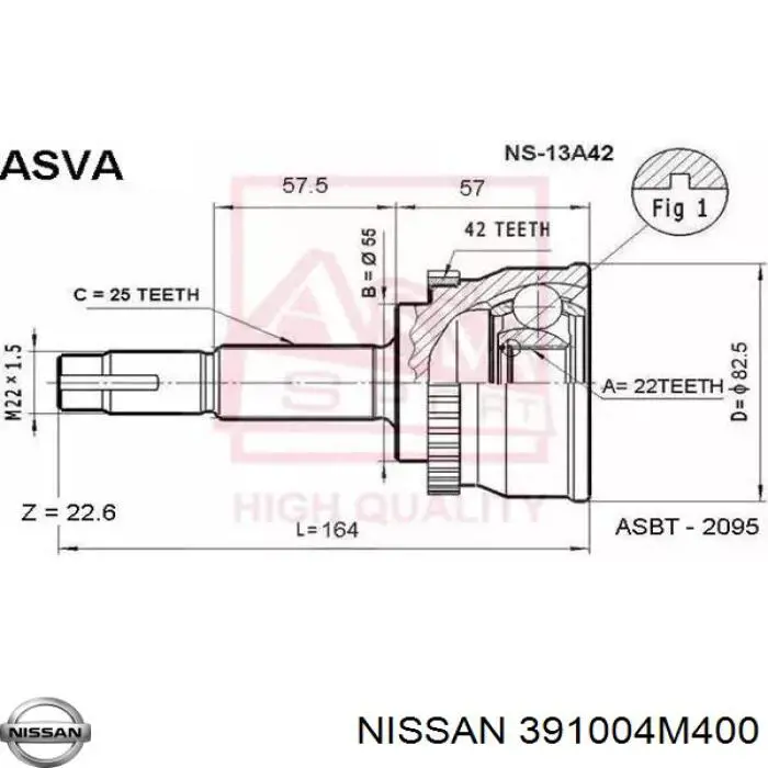 391004M465 Nissan 