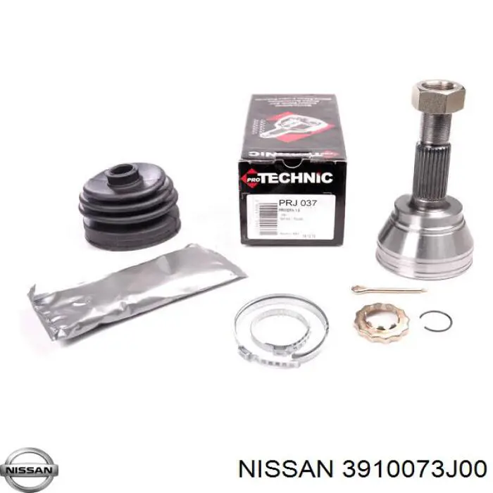 3910073J00 Nissan árbol de transmisión delantero derecho