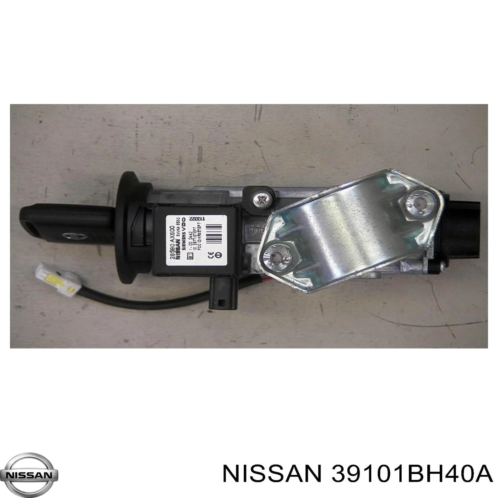 39101BH40A Nissan árbol de transmisión delantero izquierdo