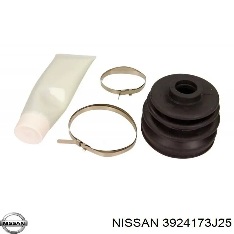 3924173J25 Nissan fuelle, árbol de transmisión delantero exterior