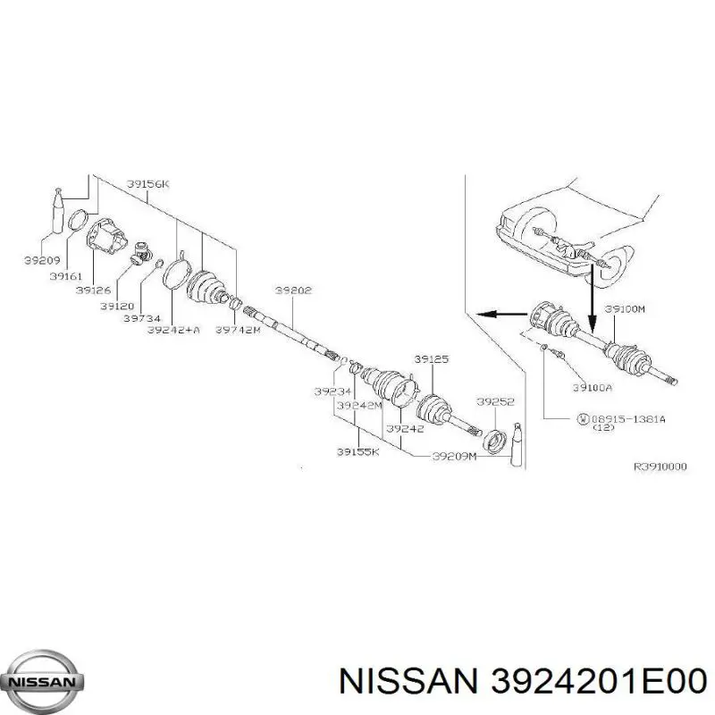 3924201E00 Nissan 