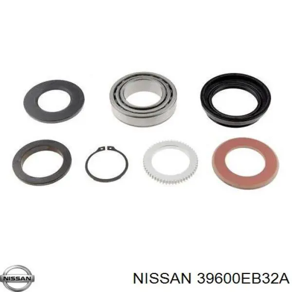 39600EB32A Nissan árbol de transmisión trasero derecho