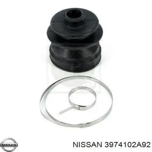 3974102A92 Nissan fuelle, árbol de transmisión delantero interior