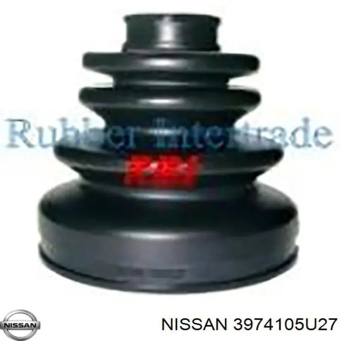 3974105U27 Nissan fuelle, árbol de transmisión delantero interior