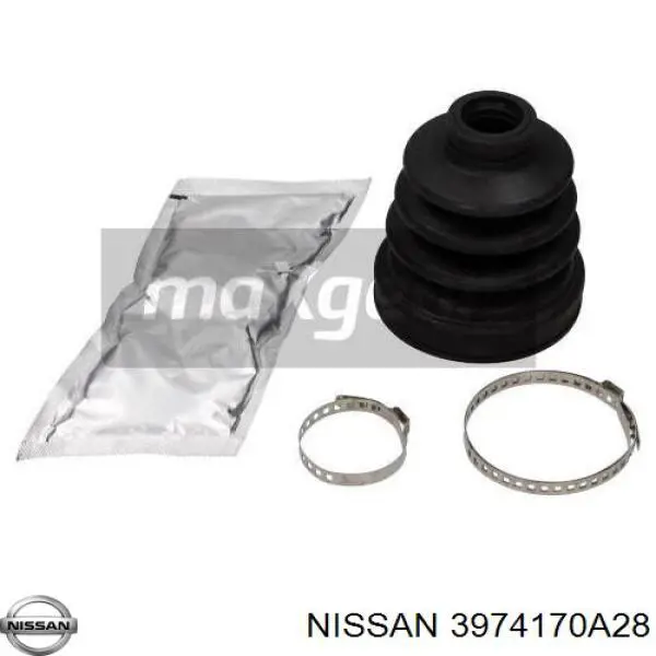 3974170A28 Nissan fuelle, árbol de transmisión delantero exterior