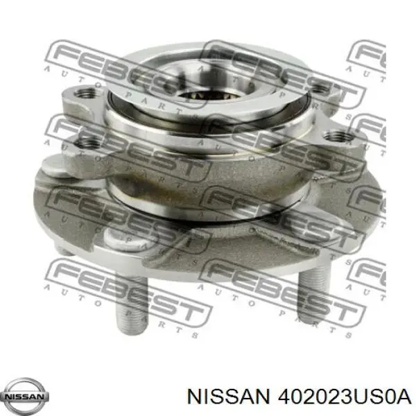 402023US0A Nissan cubo de rueda delantero