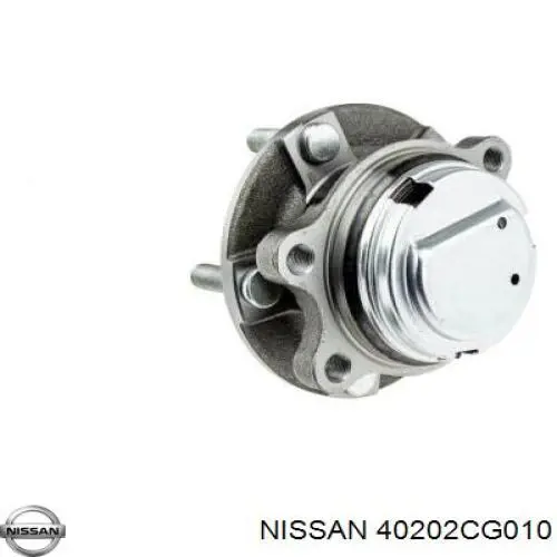 40202CG010 Nissan cubo de rueda delantero