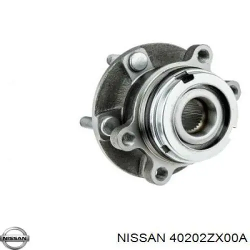 40202-ZX00A Nissan cubo de rueda delantero