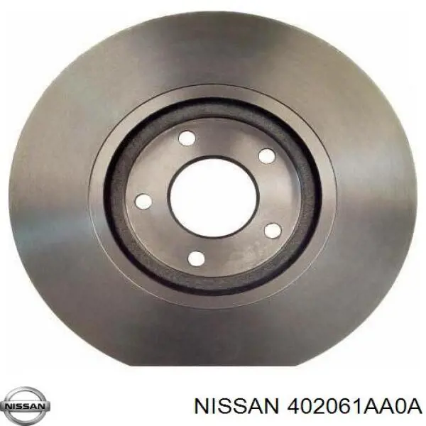 402061AA0A Nissan freno de disco delantero