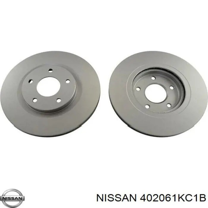 402061KC1B Nissan freno de disco delantero