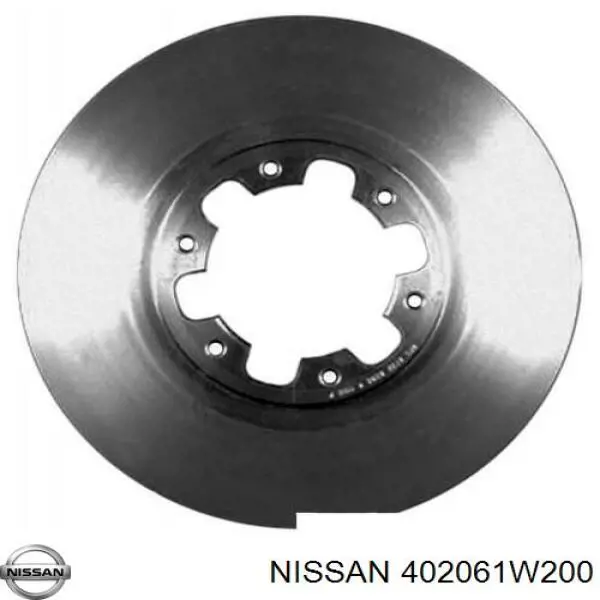 402061W200 Nissan freno de disco delantero