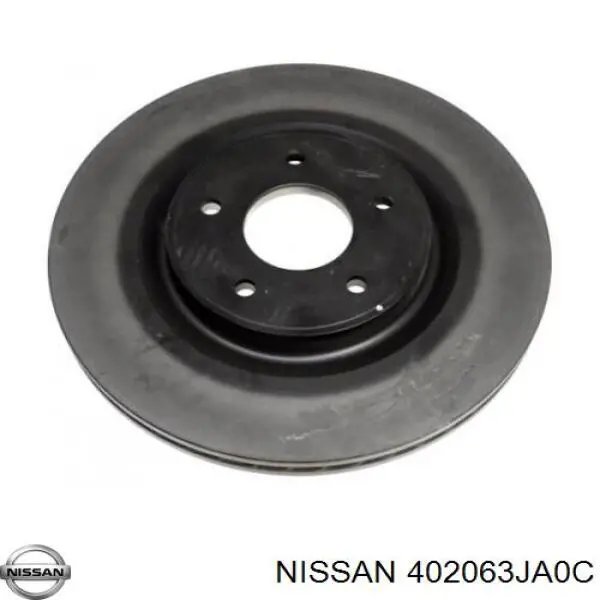 402063JA0C Nissan freno de disco delantero