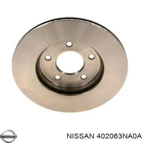 402063NA0A Nissan freno de disco delantero