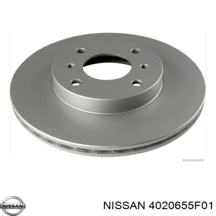 4020655F01 Nissan freno de disco delantero