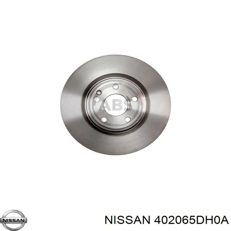 402065DH0A Nissan freno de disco delantero