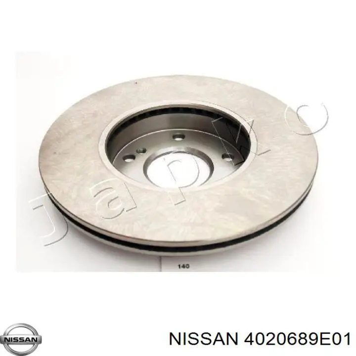 40206-89E01 Nissan freno de disco delantero