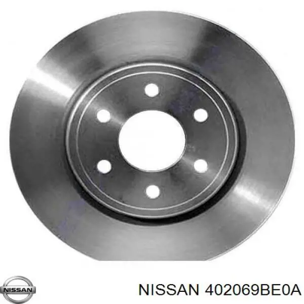 402069BE0A Nissan freno de disco delantero