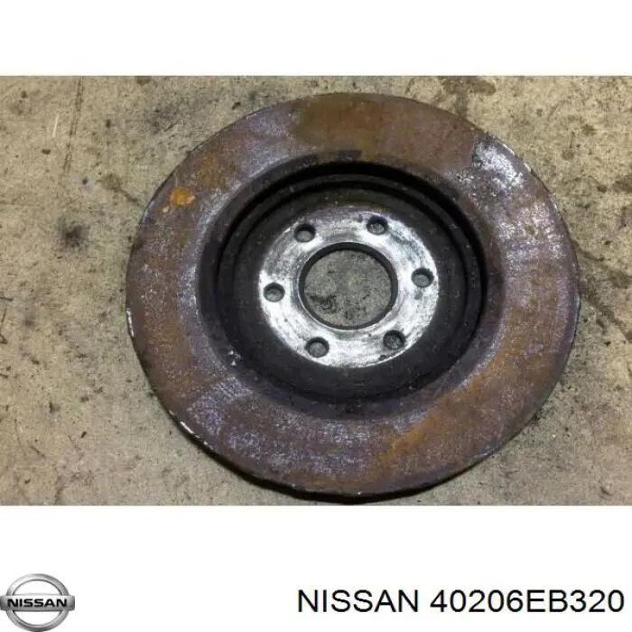 40206EB320 Nissan freno de disco delantero