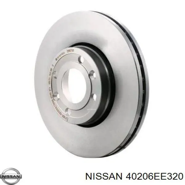 40206EE320 Nissan freno de disco delantero