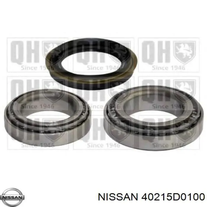 40215D0100 Nissan cojinete de rueda delantero