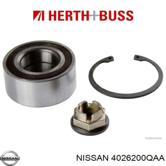 4026200QAA Nissan cojinete de rueda delantero