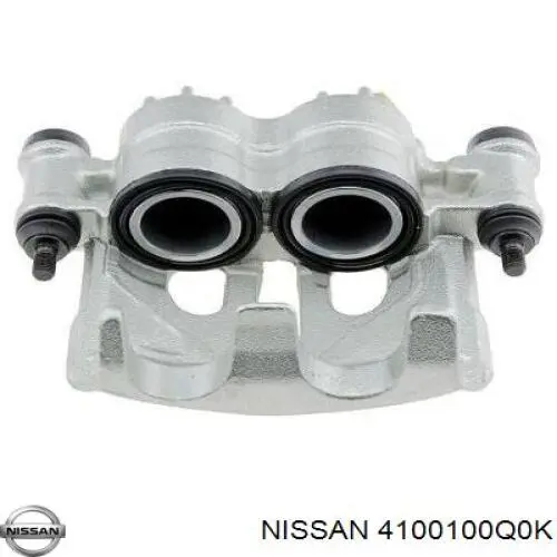 4100100Q0K Nissan pinza de freno delantera derecha