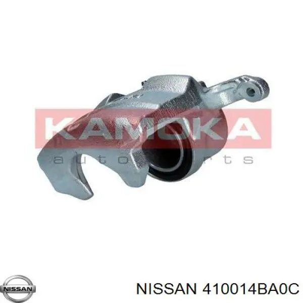 410014BA0C Nissan pinza de freno delantera derecha