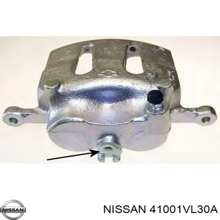 41001VL30A Nissan pinza de freno delantera derecha