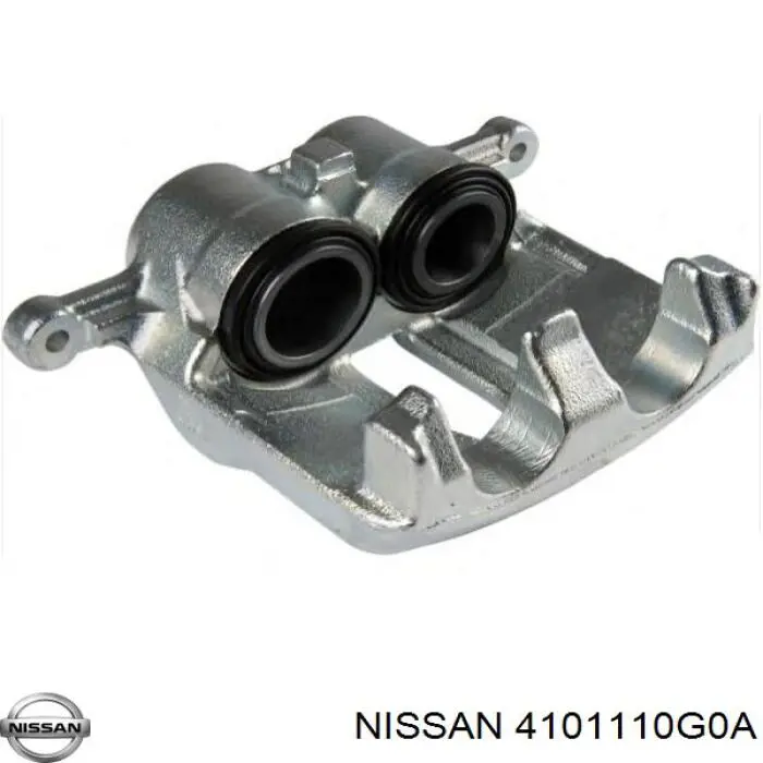 4101110G0A Nissan pinza de freno delantera izquierda