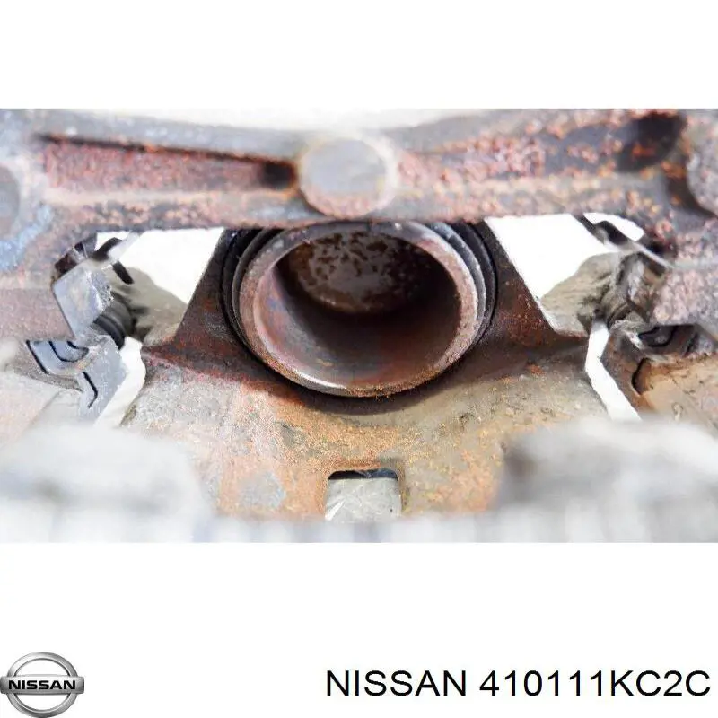 410111KC2C Nissan pinza de freno delantera izquierda