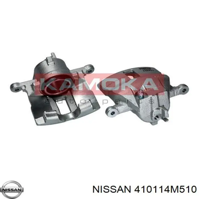 410114M510 Nissan pinza de freno delantera izquierda