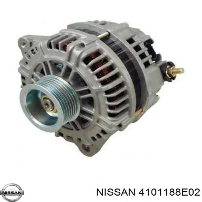 4101188E02 Nissan pinza de freno delantera izquierda