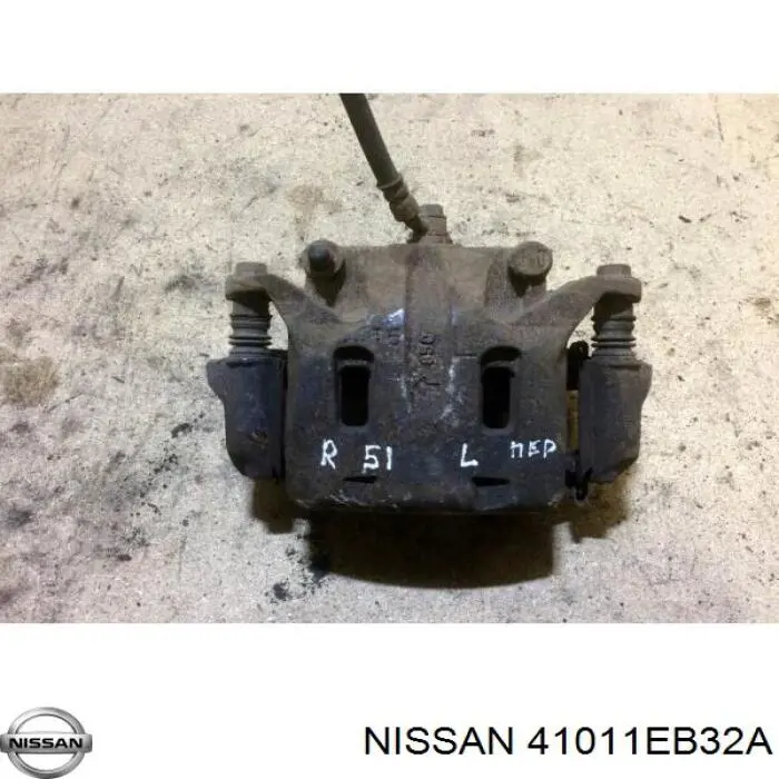 41011EB32A Nissan pinza de freno delantera izquierda