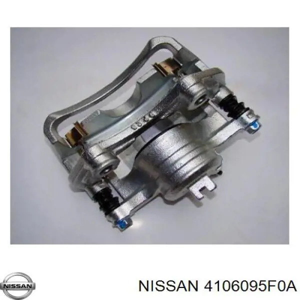 4106095F0A Nissan pastillas de freno delanteras