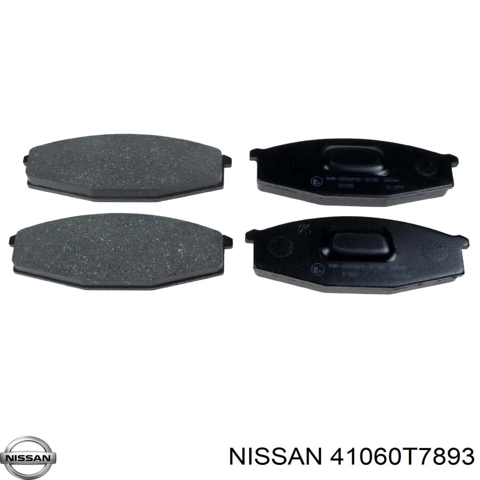 41060T7893 Nissan pastillas de freno delanteras