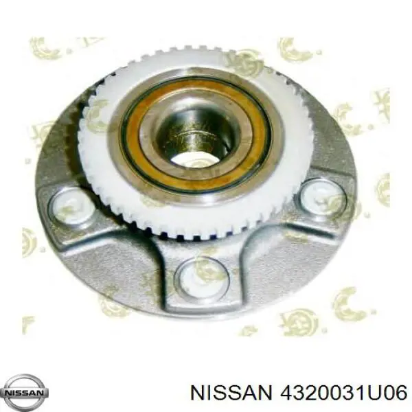 4320031U06 Nissan cubo de rueda trasero