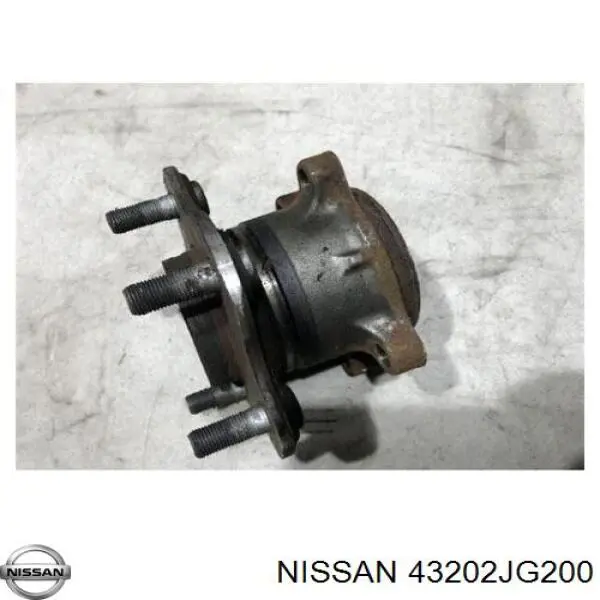 43202JG200 Nissan cubo de rueda trasero