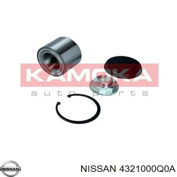 4321000Q0A Nissan cojinete de rueda trasero