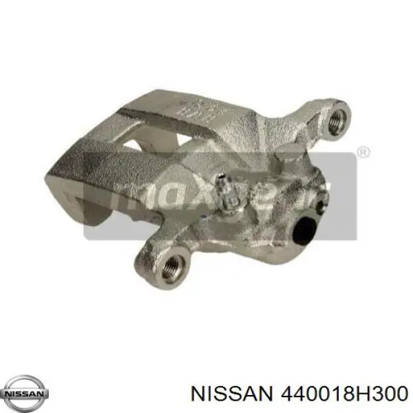 440018H300 Nissan pinza de freno trasero derecho