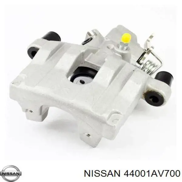 44001AV700 Nissan pinza de freno trasero derecho