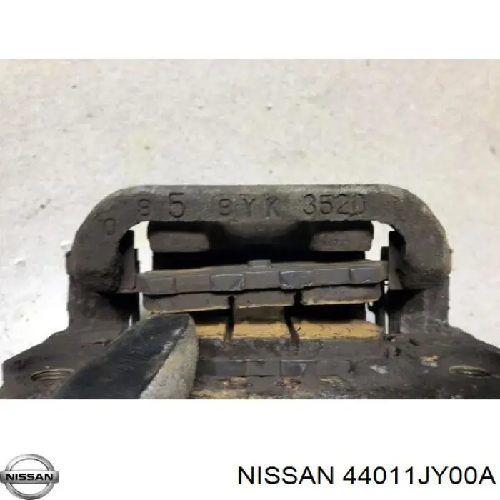 44011JY00A Nissan pinza de freno trasera izquierda